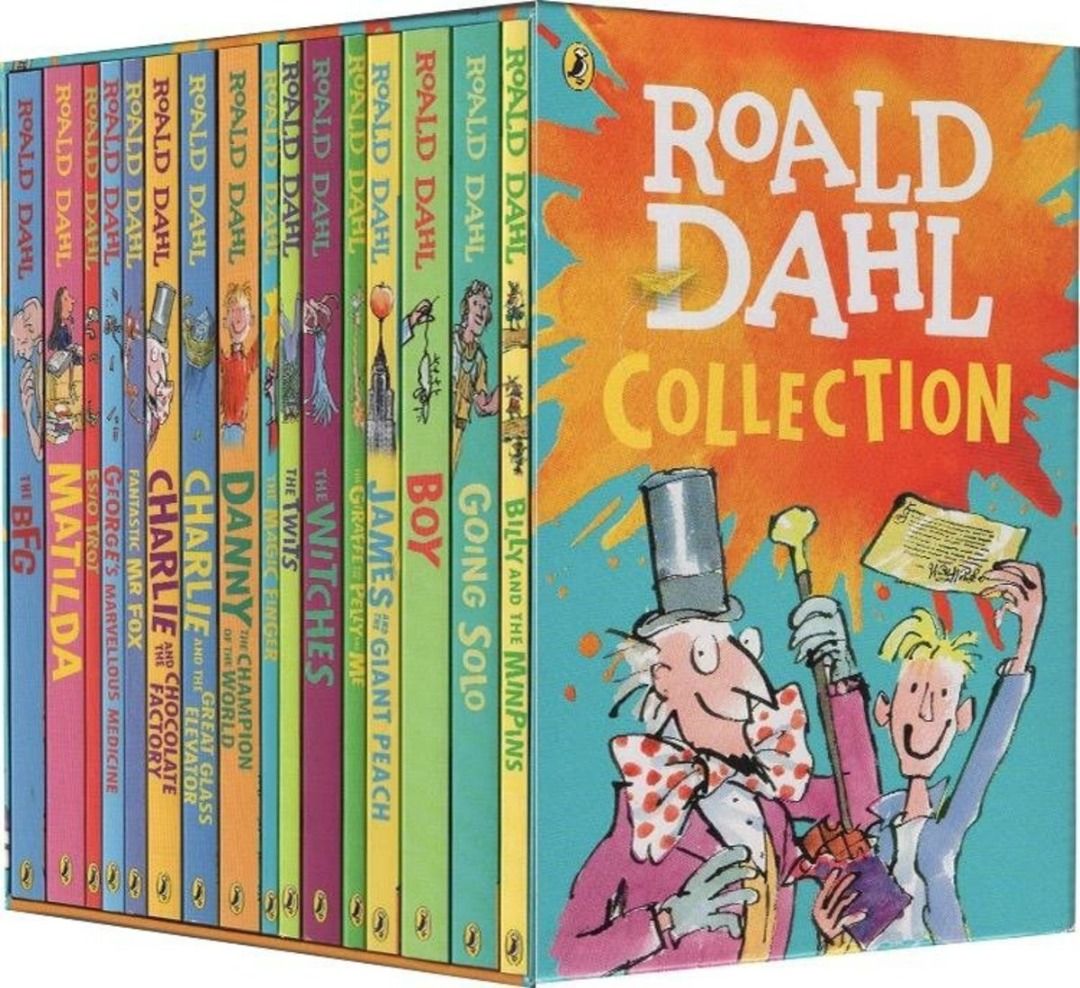 新版20本】Roald Dahl 羅爾德達爾英文原版系列(全集20冊)| Chapter