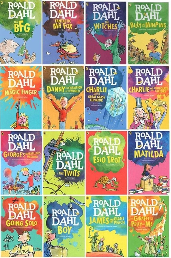 新版20本】Roald Dahl 羅爾德達爾英文原版系列(全集20冊)| Chapter