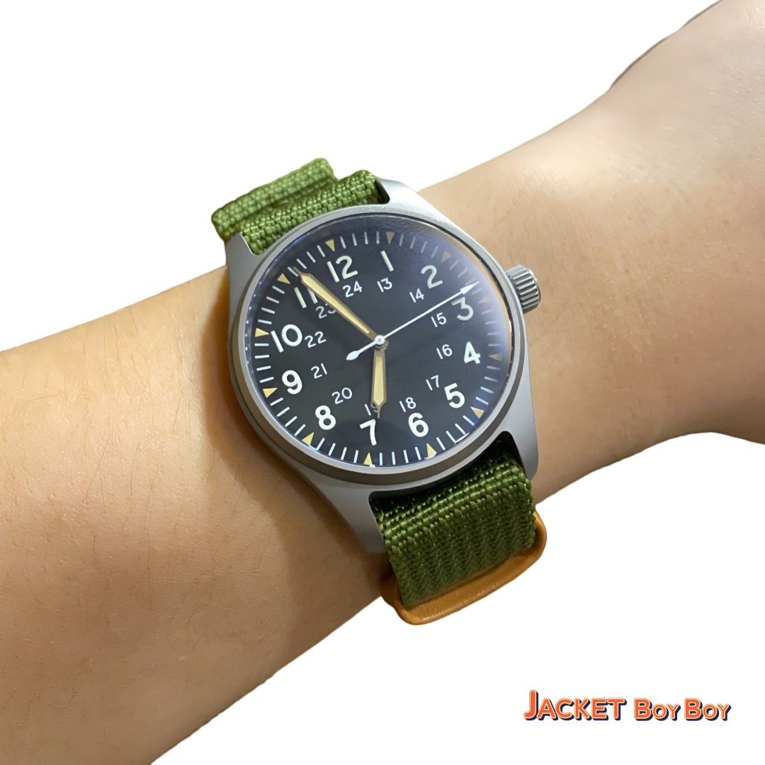FIXED PRICE CLEARANCE SALE 23 OFF 39mm Sterile 200m WR DD Sapphire AR Field Automatic Mechanical Mod Titanium Watch