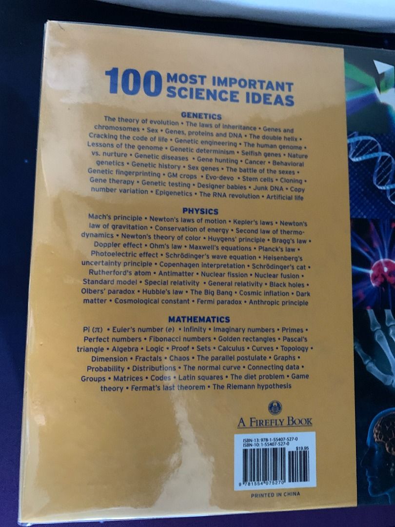 100 Most Important Science Ideas, Hobbies & Toys, Books & Magazines ...