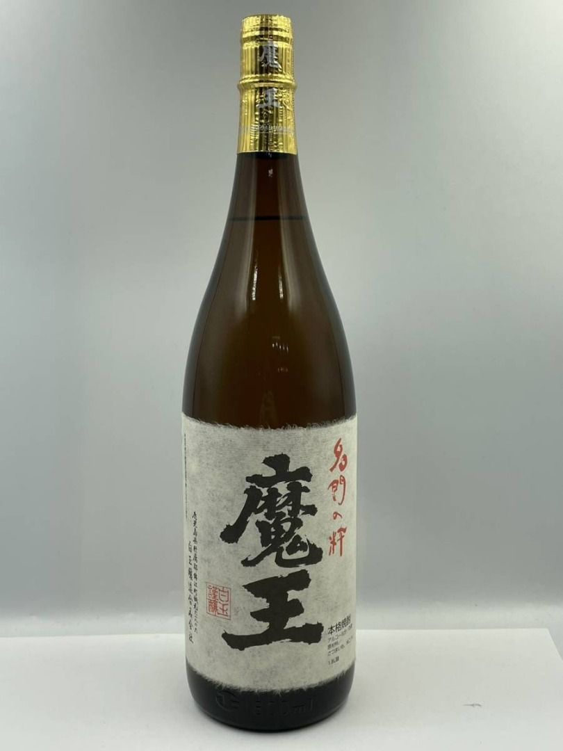 魔王燒酒木盒裝1.8L 25% 未開封, 嘢食& 嘢飲, 酒精飲料- Carousell
