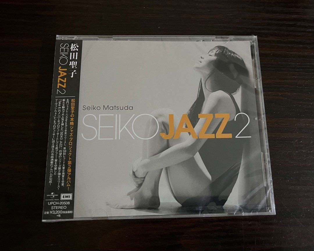 全新日版松田聖子Seiko Matsuda CD - Seiko Jazz 2 (全線1-2隻九五折