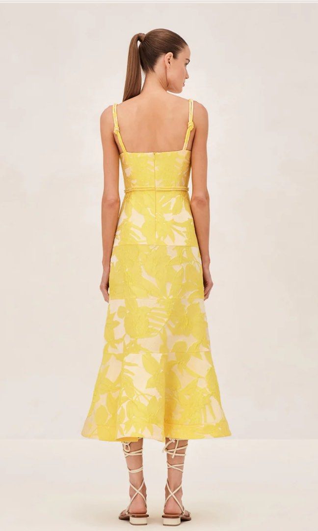 Alexis deals yellow dress