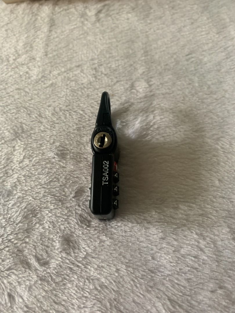 New Tumi Alpha Black TSA Luggage Combination Lock, Furniture & Home