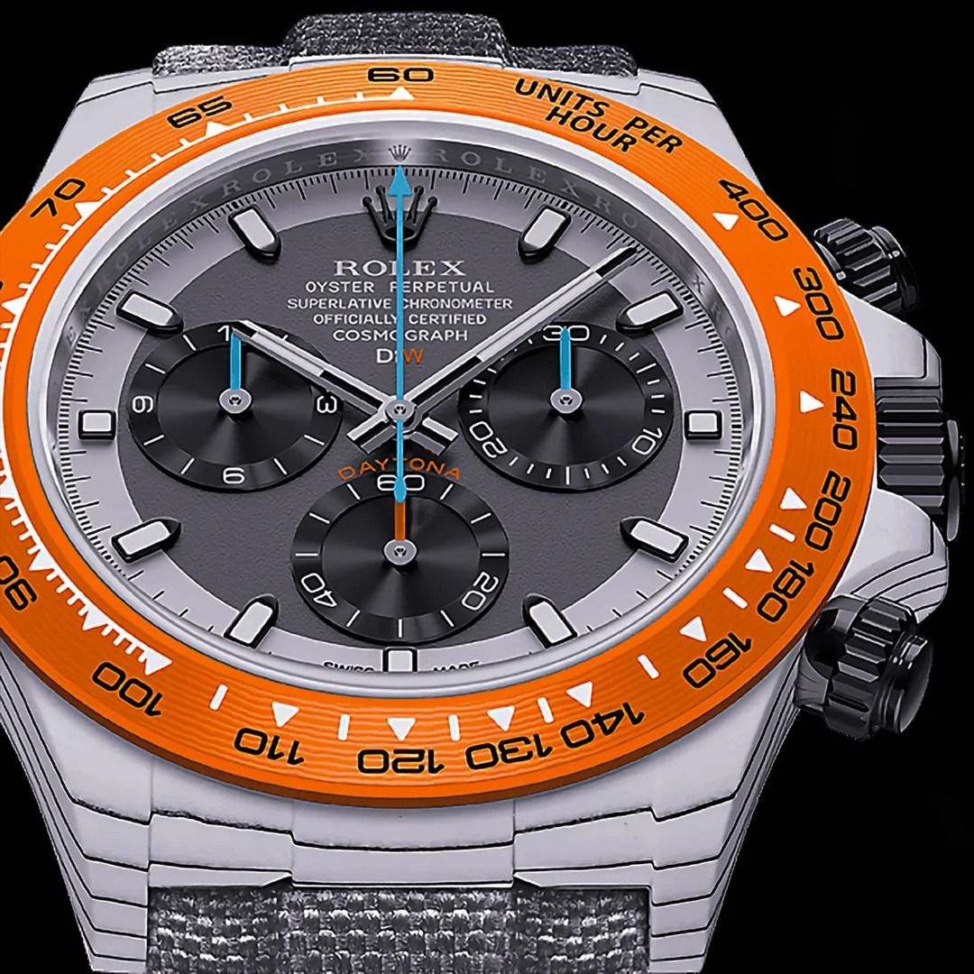 勞力士Rolex DiW Daytona OCELLARIS In Quartz Fiber (Retail:EUR 61990), 名牌, 手錶-  Carousell