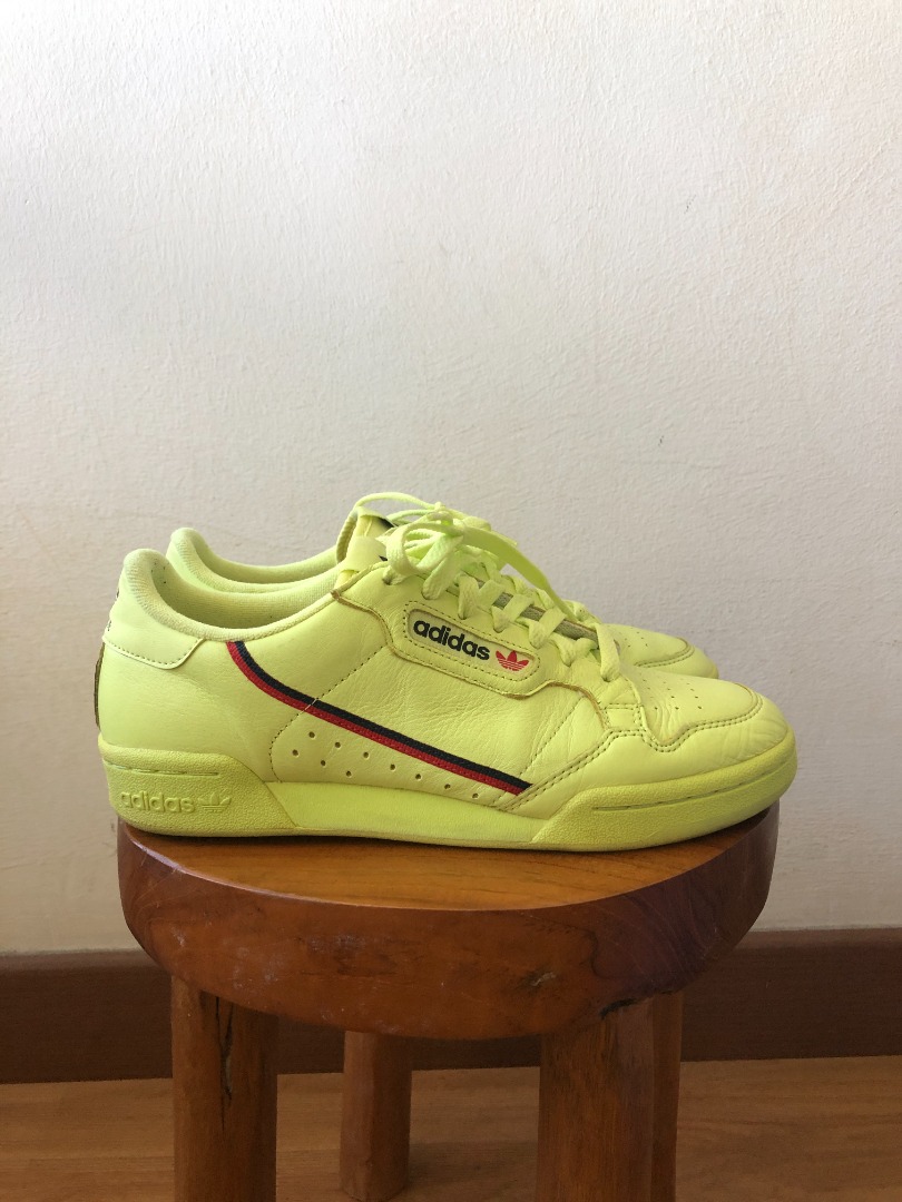 Adidas hotsell continental neon