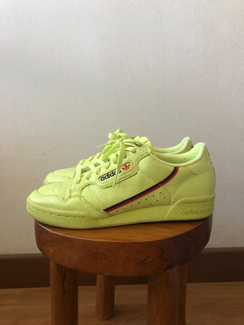 Adidas deals continental neon