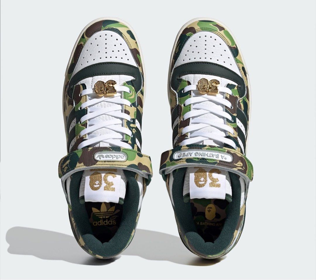 Adidas x bape sneakers top