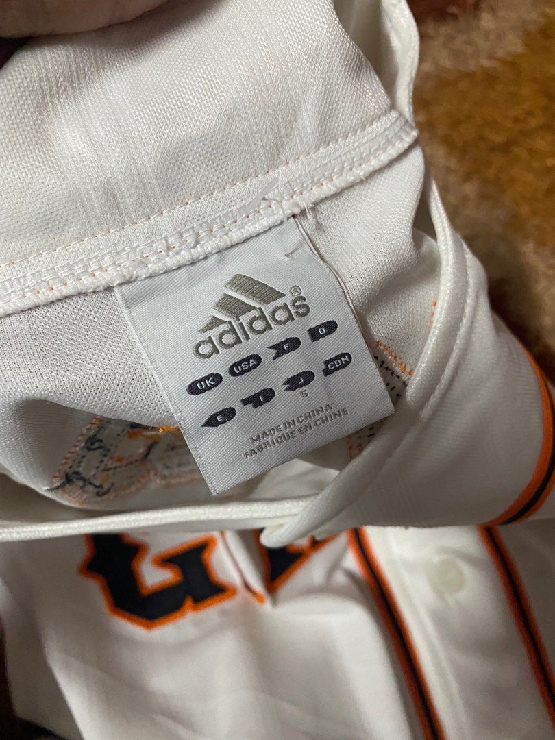Adidas giants baseball jersey Men s Fashion Tops Sets Tshirts