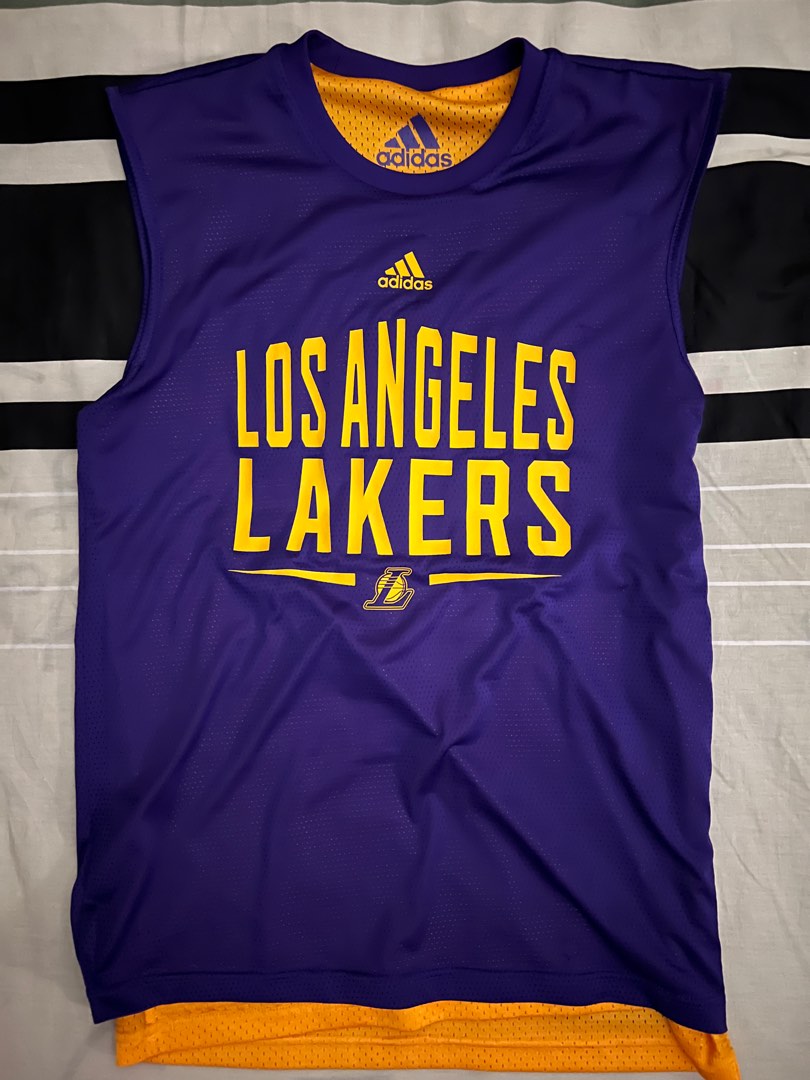 Nike NBA Los Angeles Lakers LeBron James Used Practice Reversible