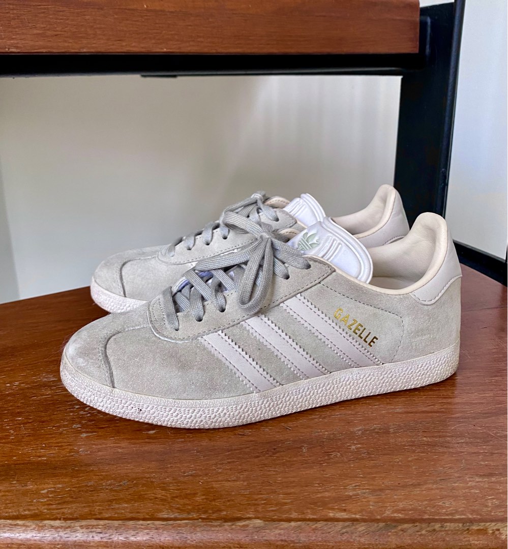 Adidas gazelle clearance gray suede