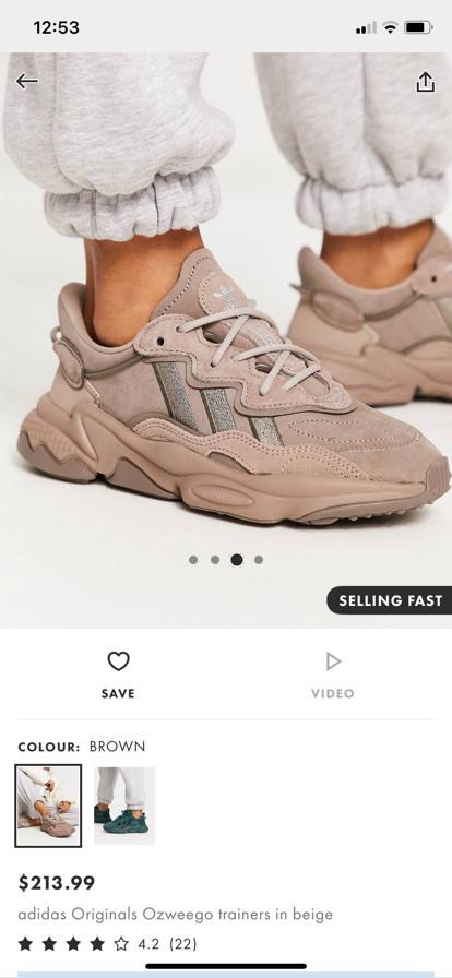Adidas originals ozweego best sale women's