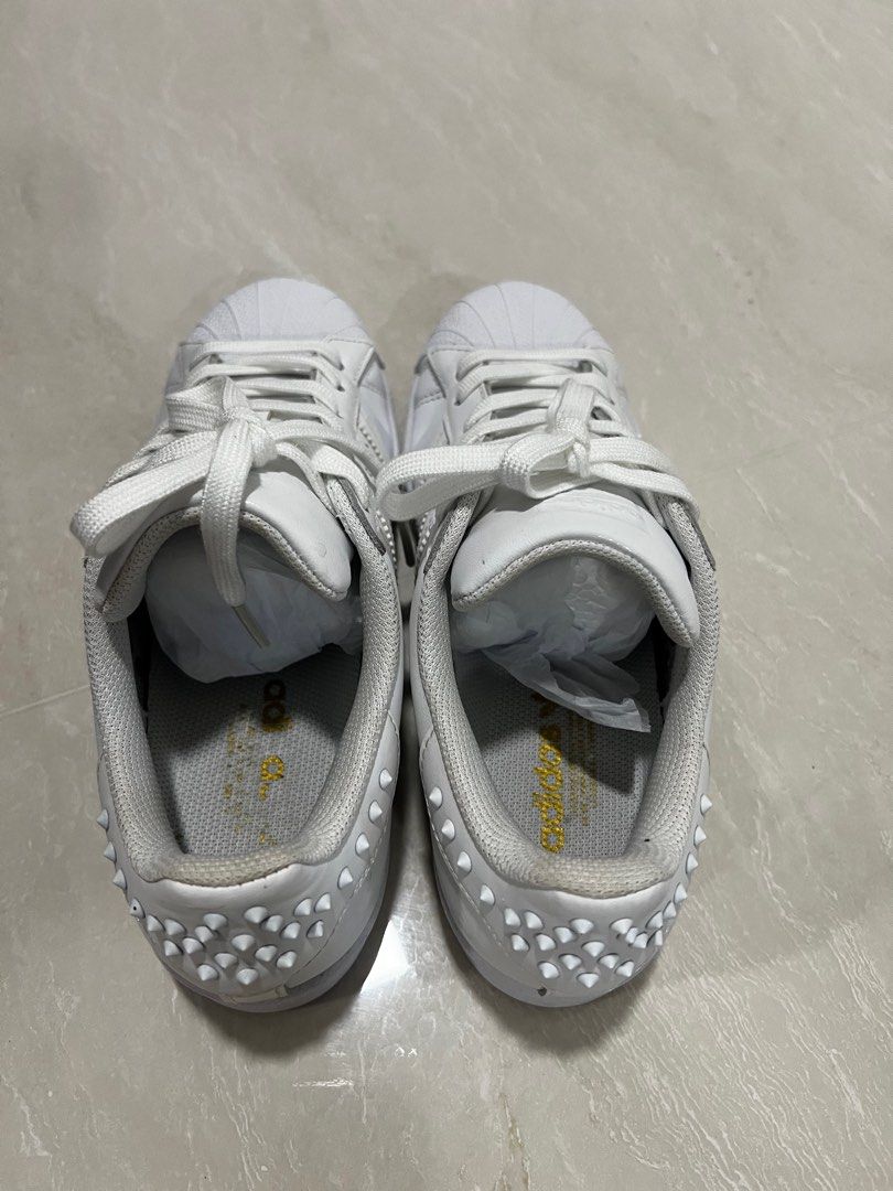 adidas white studs