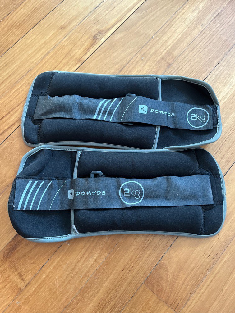 Tremax Neoprene Ankle & Wrist Weights – Adjustable Straps, 0.75kg Pair, For Running, Fitness