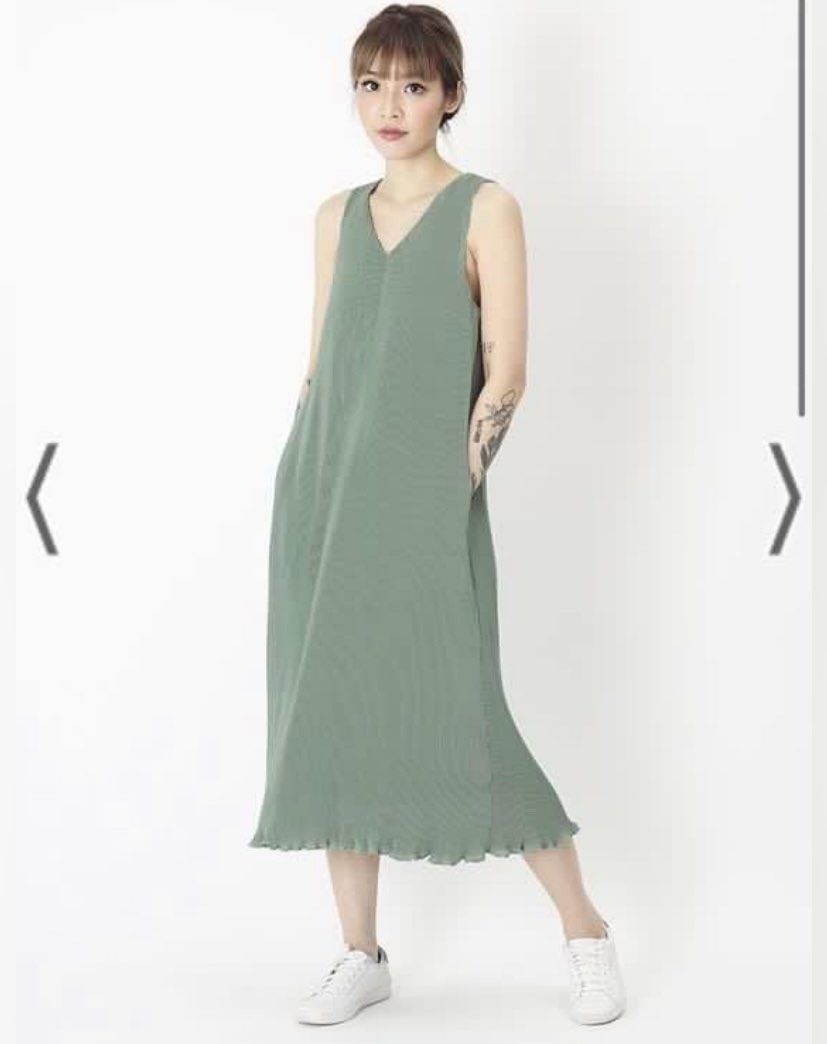 Charlize Linen Midi Dress