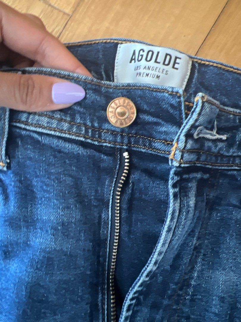 Agolde roxanne clearance jeans