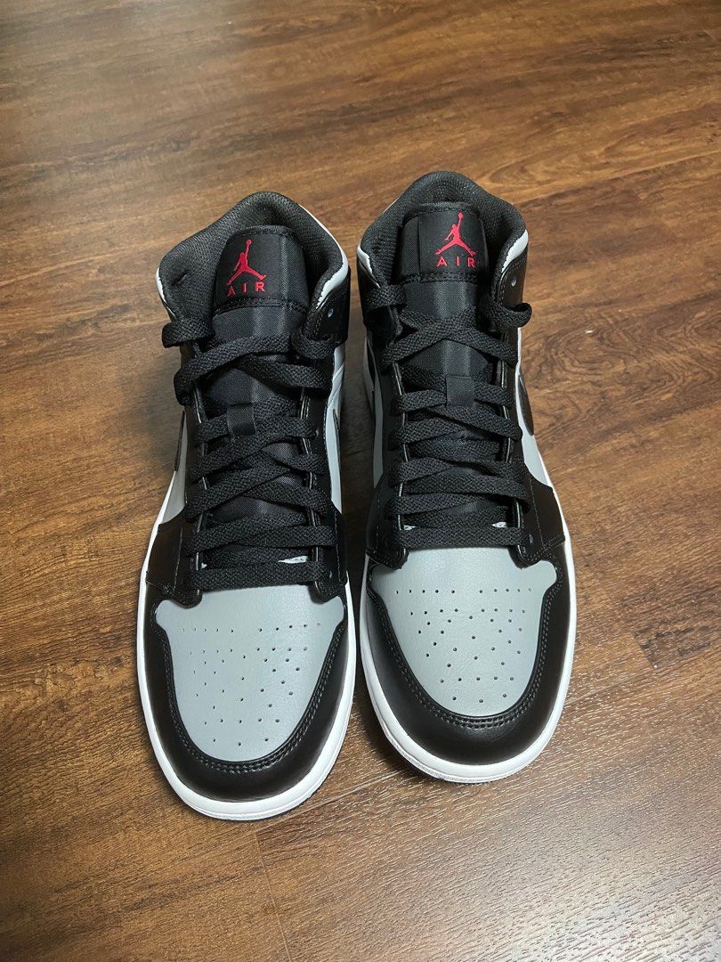 air jordan 1 black gym red particle grey