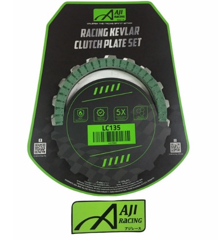 AJI RACING FOR LC135 4S WAVE 125 [KEVLAR] CLUTCH PLATE SET (RACING ...