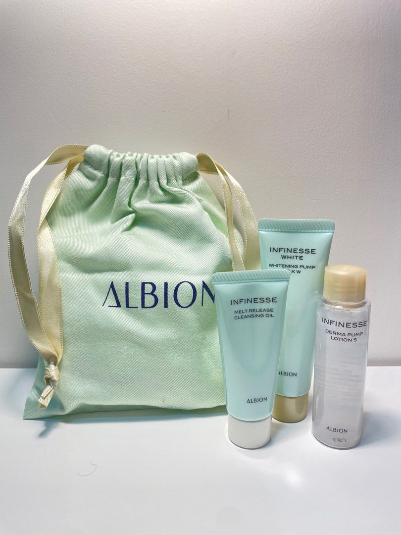 ALBION/INFINESSE /WHITE MILK/LOTION/CLEANSING OIL, 美容＆化妝品