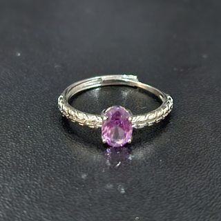 Alexandrite Stone Ring Oval Cut