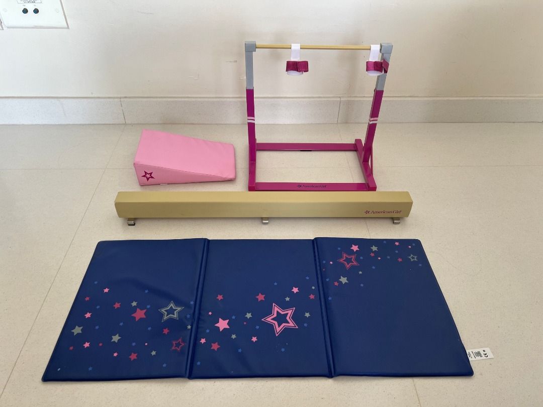 American Girl Gymnastics Set, Hobbies & Toys, Toys & Games on Carousell