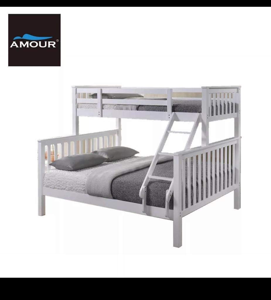 Queen over deals single bunk bed