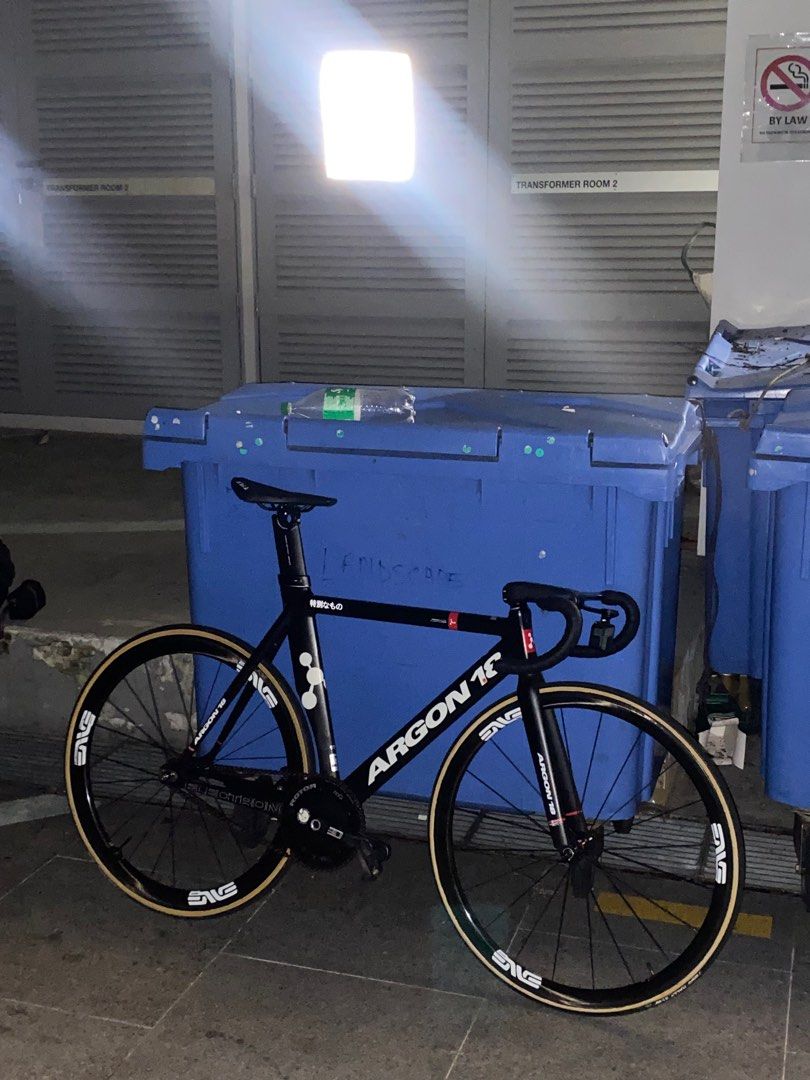 Argon 18 Electron frameset track bike