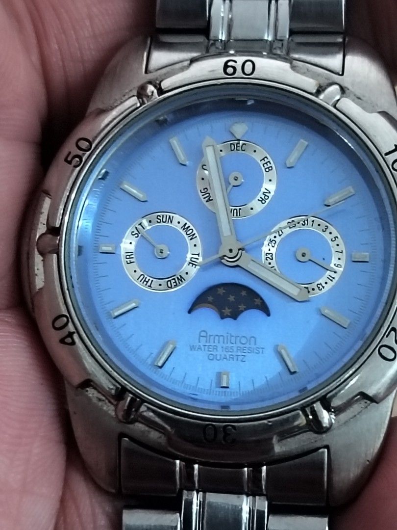 Armitron moon new arrivals phase watch