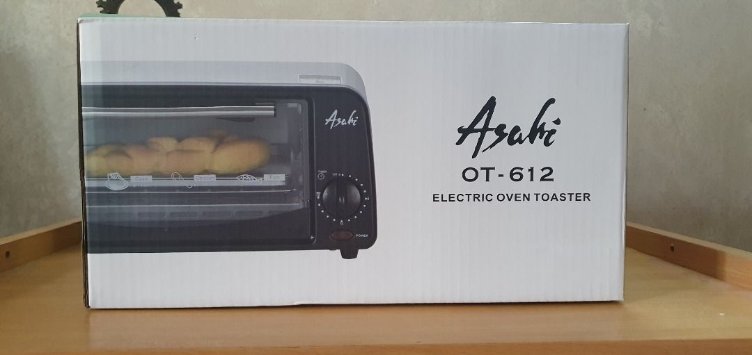 Asahi Electric Oven Toaster 6L mdl. OT612 Sealed, TV & Home Appliances