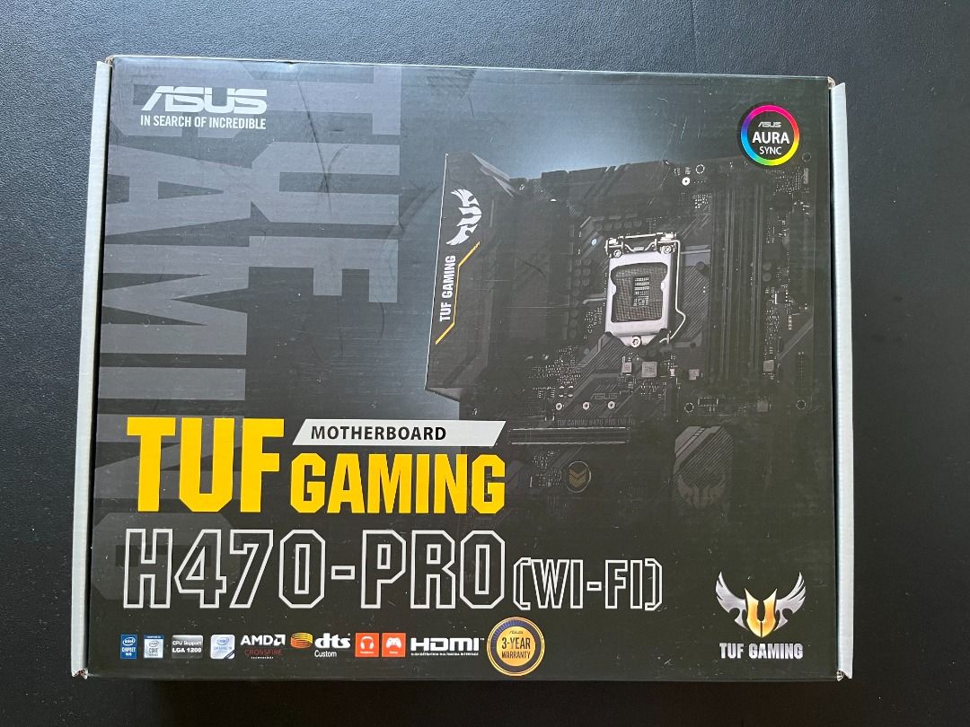 Asus H479 Pro TUF Gaming Motherboard, 電腦＆科技, 電腦周邊及配件, 電腦周邊產品 - Carousell
