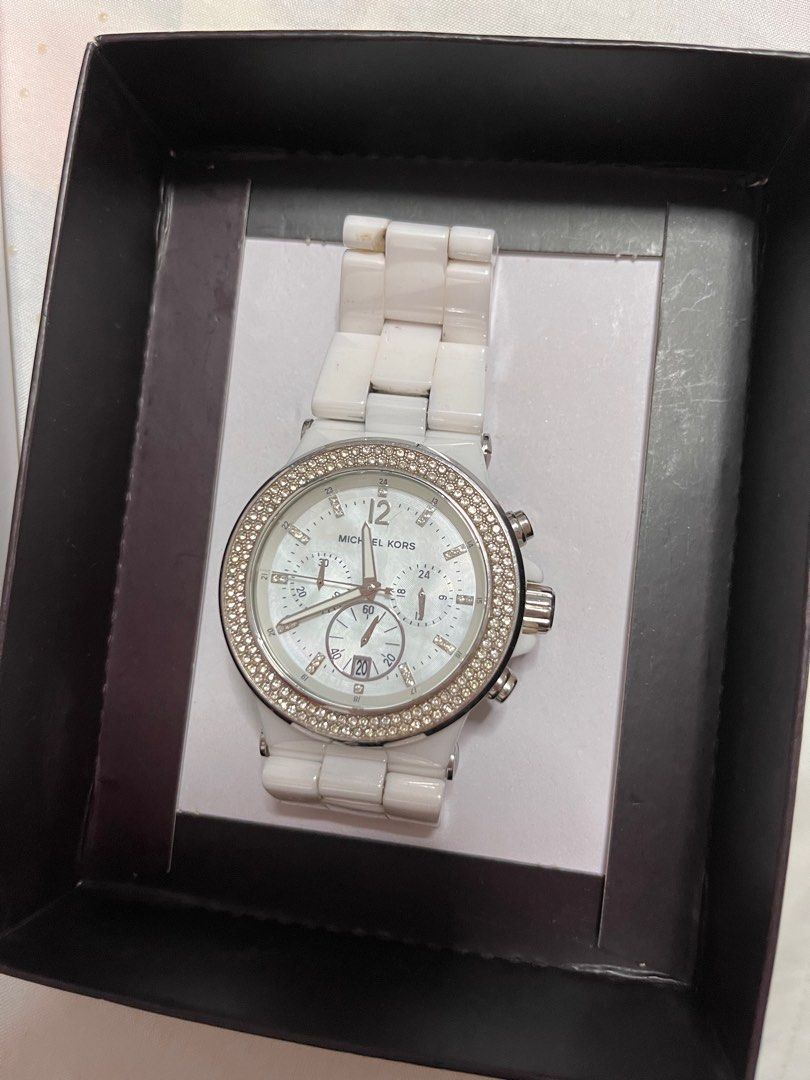 Michael kors cheap rhinestone watch