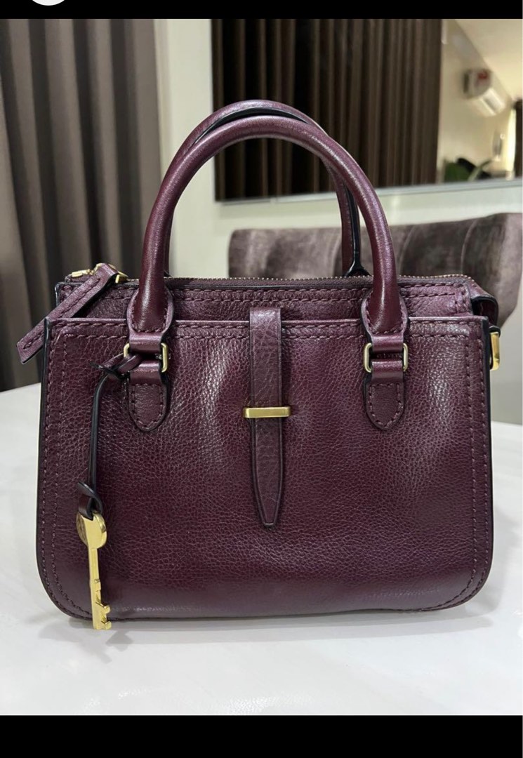 Fossil ryder mini satchel cheap fig
