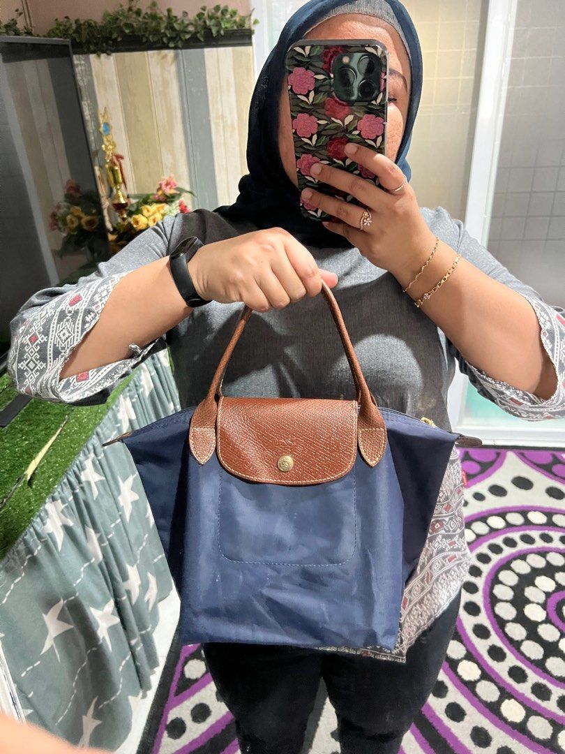 Longchamp small short handle deals