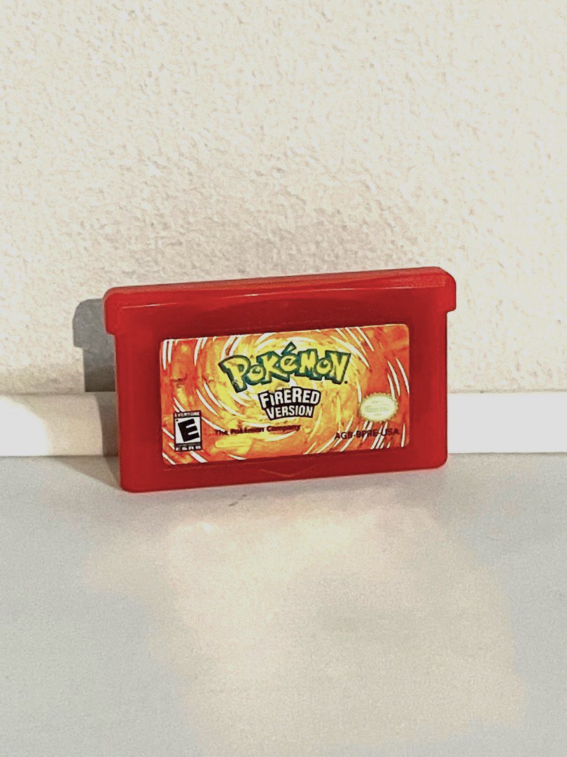 AUTHENTIC Pokemon FireRed Nintendo Gameboy Advance SP DS Cartridge