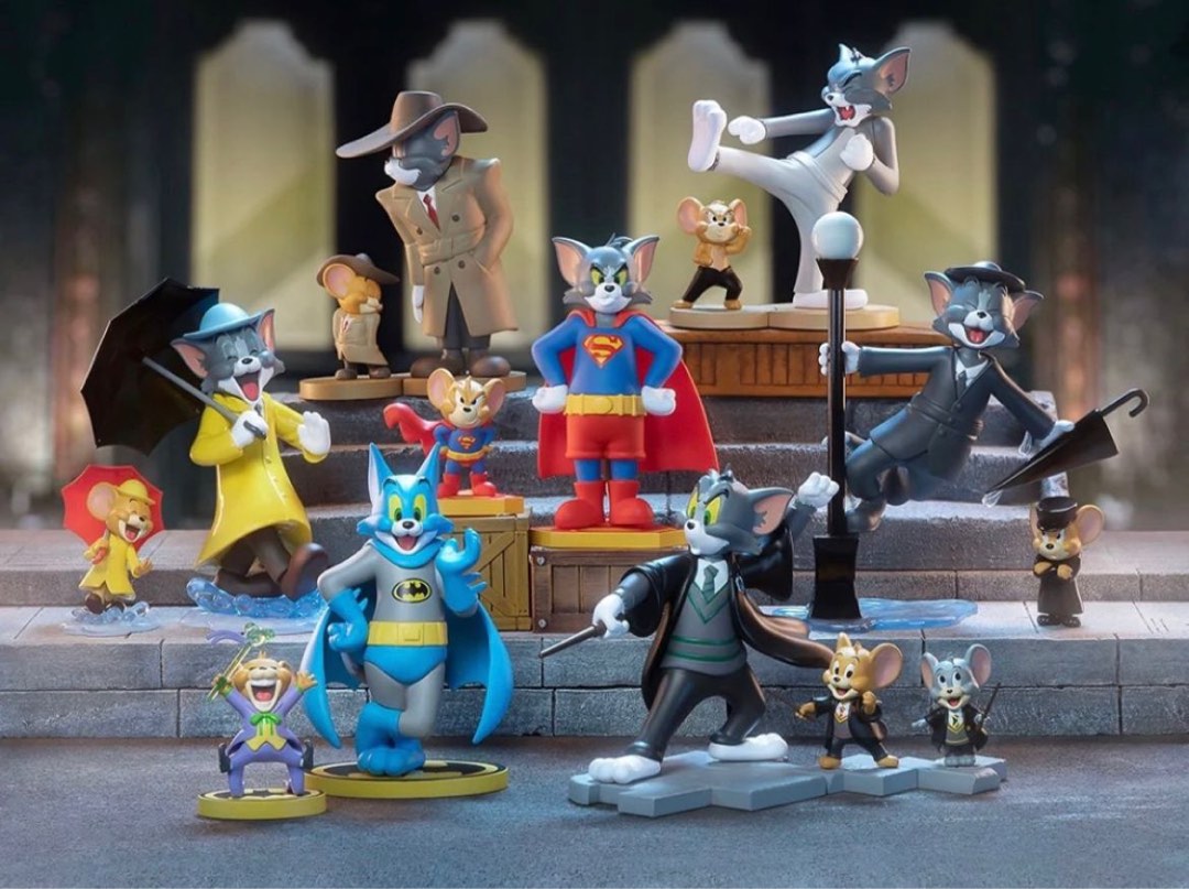 Authentic Warner Bros 52toys 100th anniversary Tom and Jerry figure ...