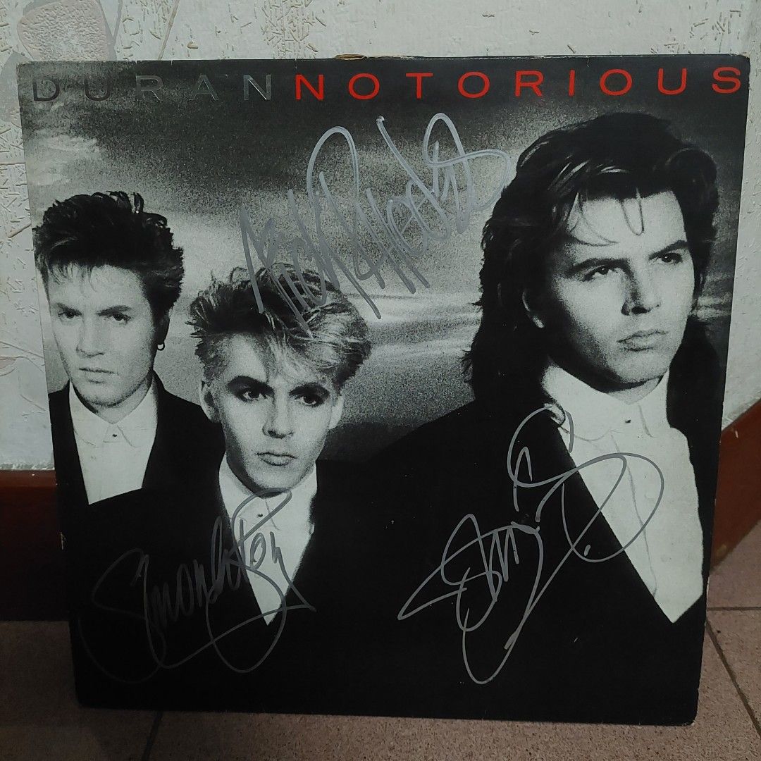 デュランデュラン Duran Duran サイン入りＬＰ デュランデュラン Duran Duran サイン入りLP レコード