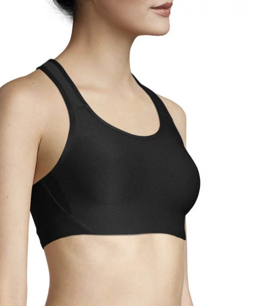 Avia Women's Active Molded Cup High Support Sports Bra (Black
