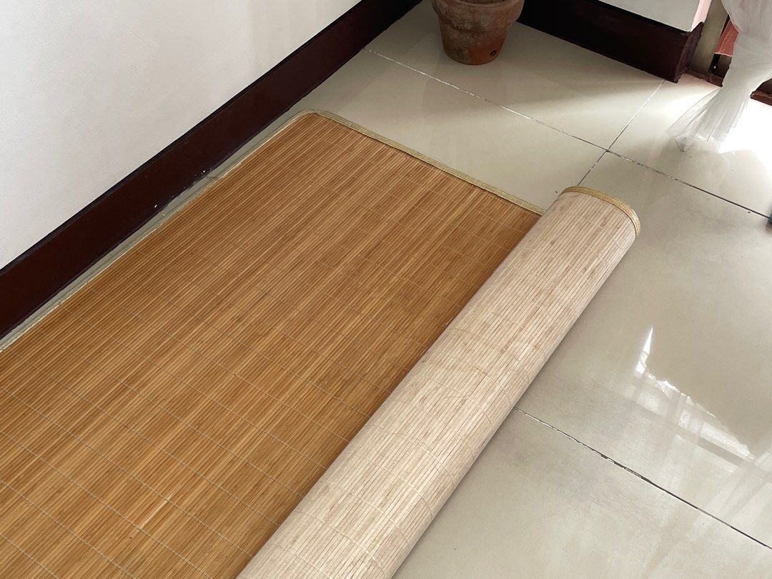 Bamboo floor carpet 2m x 2.5m on Carousell
