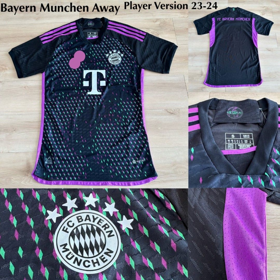 23/24 Bayern Munich Away kit - Player version