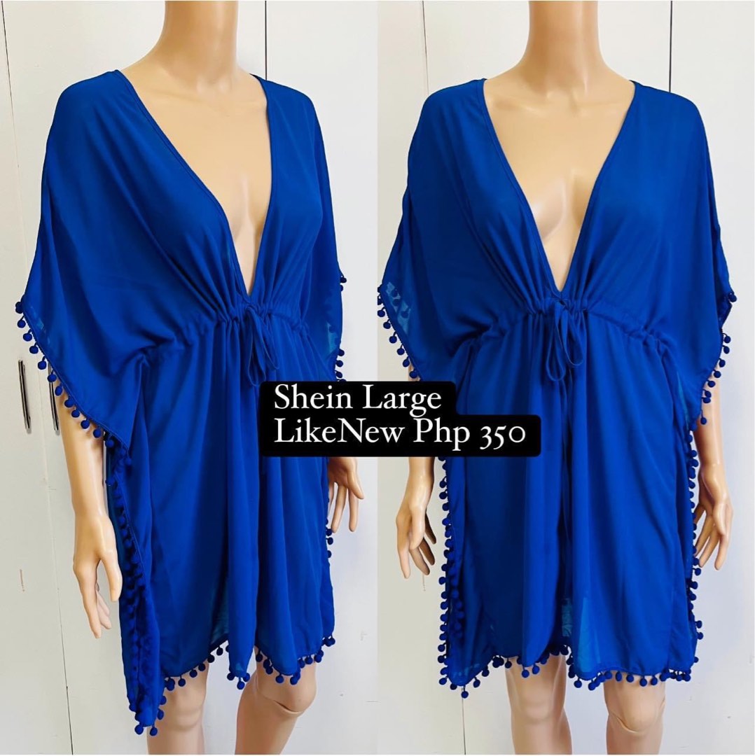 Beach Cover Up Shein on Carousell