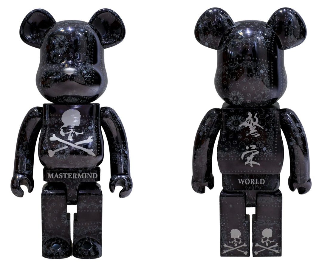 BE@RBRICK MASTERMIND WORLD BANDANA”1000％-