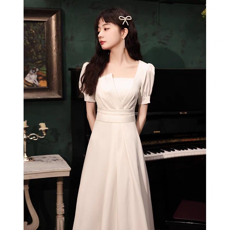 Simple 2025 beige dress