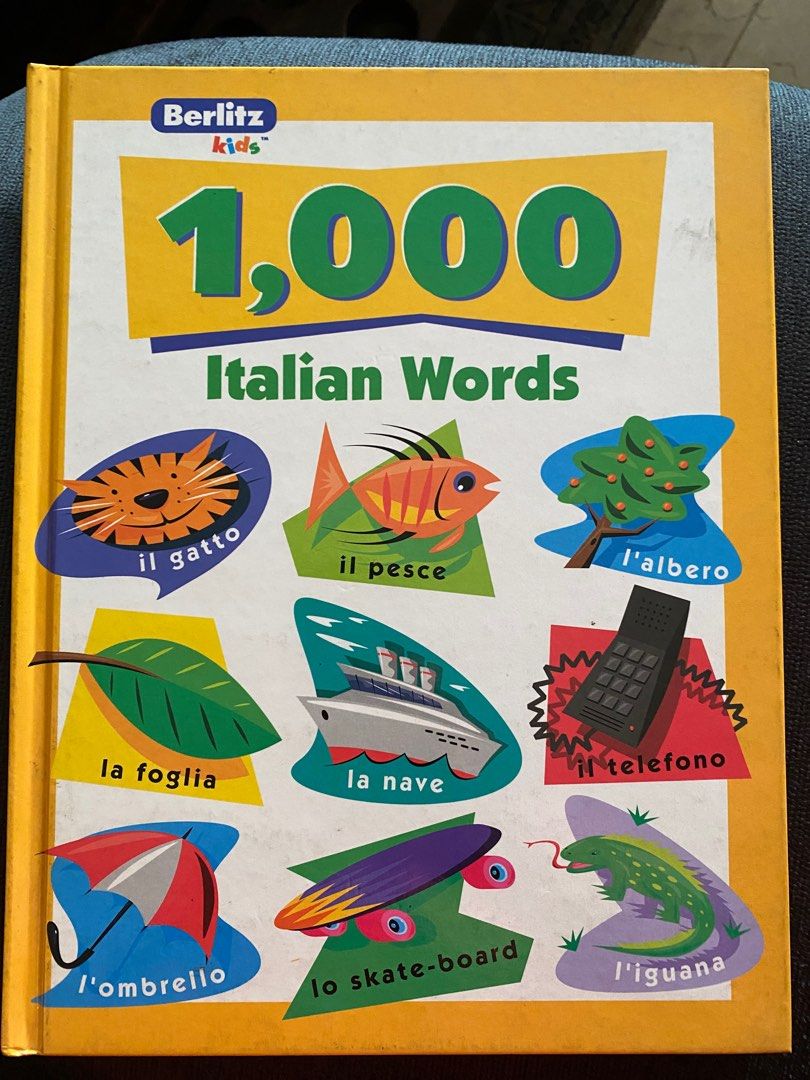 Berlitz Italian words (Category: Textbooks) located in San Juan City. Submitted by teas_atbp (Listing ID 1236761074, Image 1). Description: .
