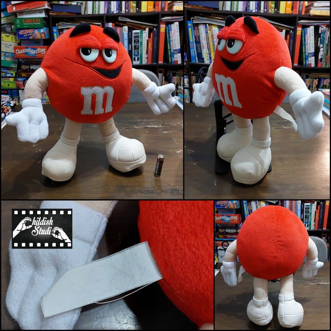 Blue M&M 9 Plush With Bendable Arms And Legs Collectible M&M's