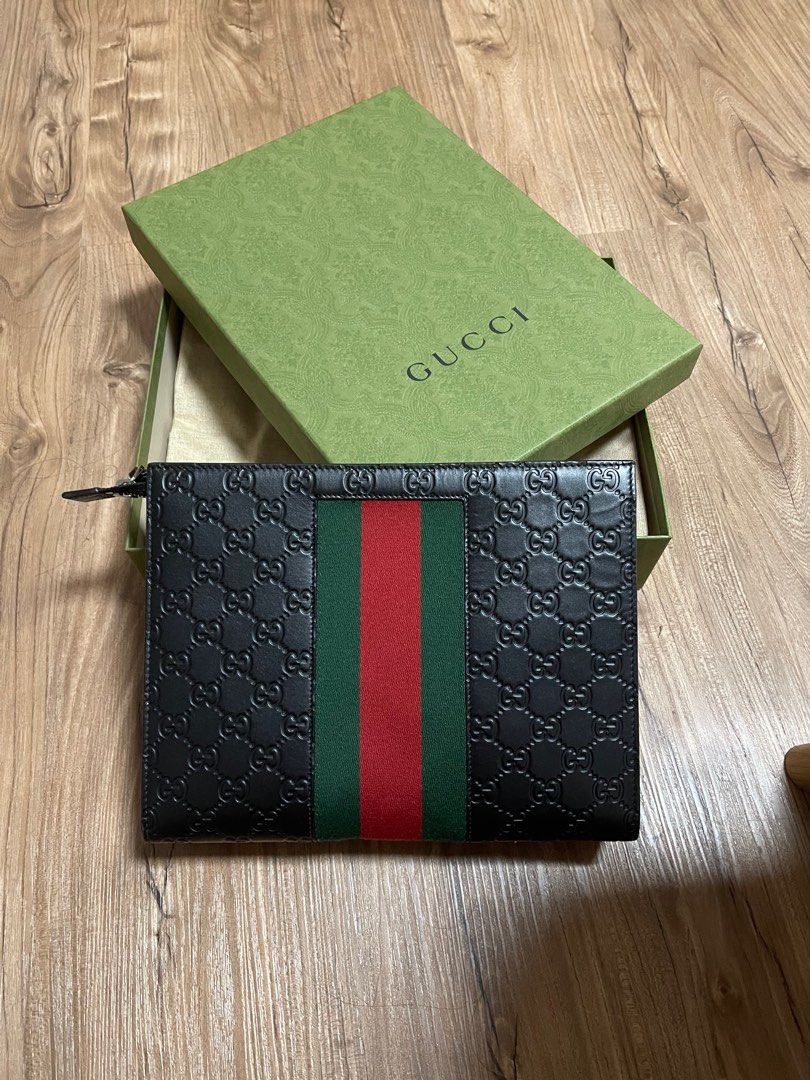 Gucci signature 2025 pouch