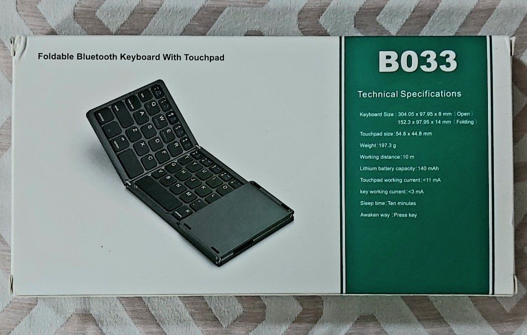 Bluetooth keyboard for ios android windows or tv (Category: Other Gadgets) located in Manila. Submitted by simple_ideas (Listing ID 1236771492, Image 1). Description: Brandnew bluetooth keyboard can easily connect with ios, android, windows or tv by bluetooth means. ideal for online research or anything that avoids the hassle of keyboard typing while searching. Can be delivered by lalamove or any similar means at buyers expense..