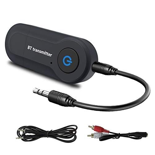 Bluetooth Transmitter, Wireless Portable Stereo Audio Adapter, Bluetooth  Transmitter for 3.5mm Audio Devices & RCA Connections for TV, PC, Car, Home  Stereo System, Paired with Bluetooth Receiver, Audio, Other Audio Equipment  on