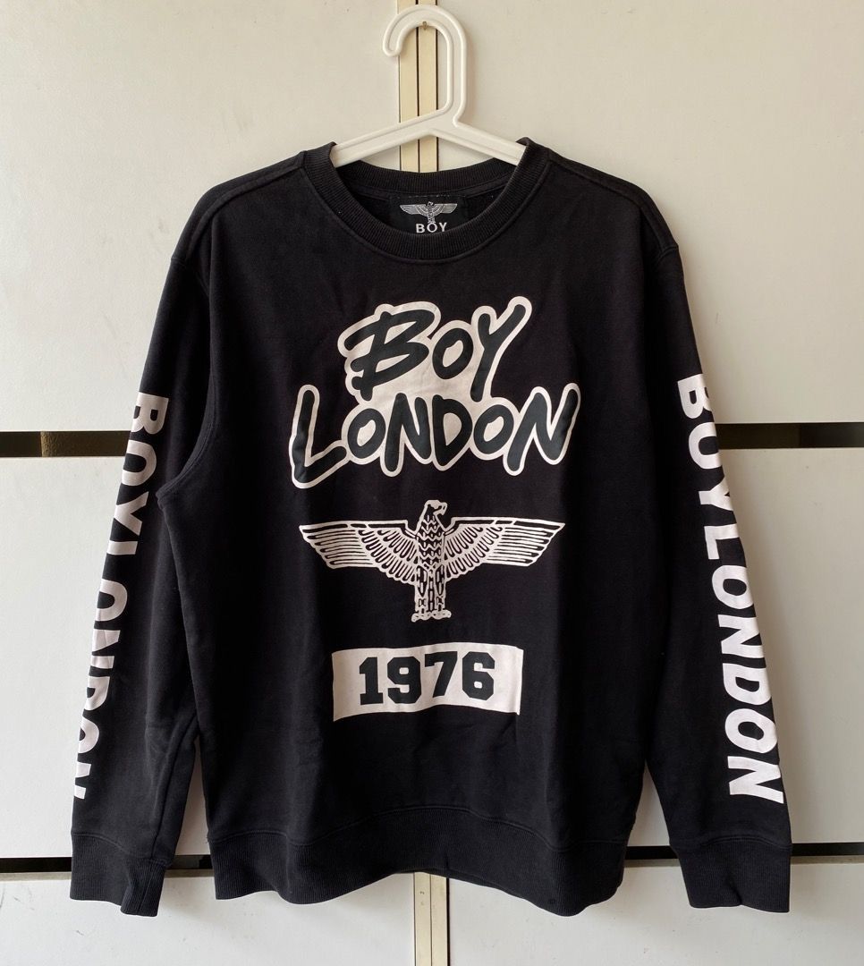 BOY LONDON BIG LOGO SWEATSHIRT - F20, Men's Fashion, Tops & Sets