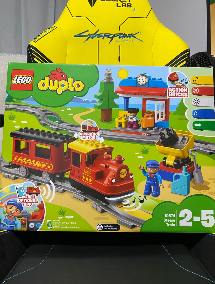 Duplo train action store bricks not working