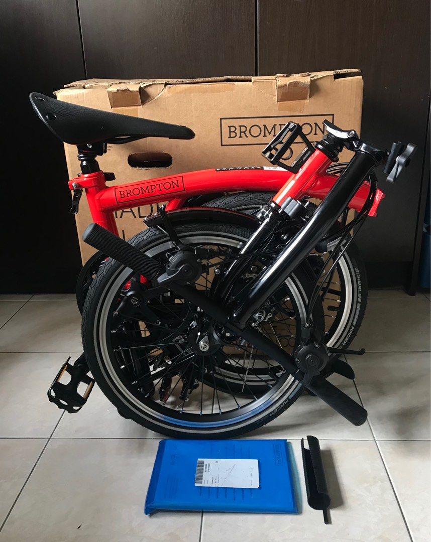 Brompton s6l 2025 red
